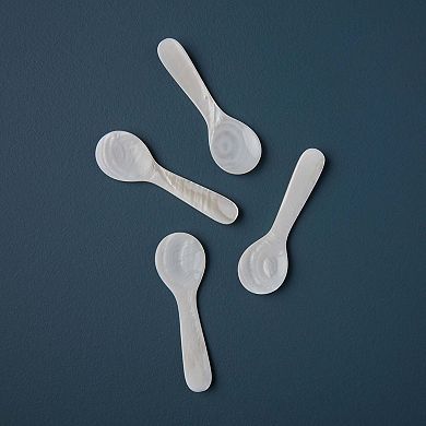 Seashell Spoons Small Set of 4