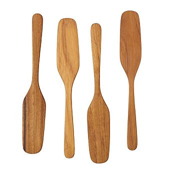 Teak Butter Knives Set of 4