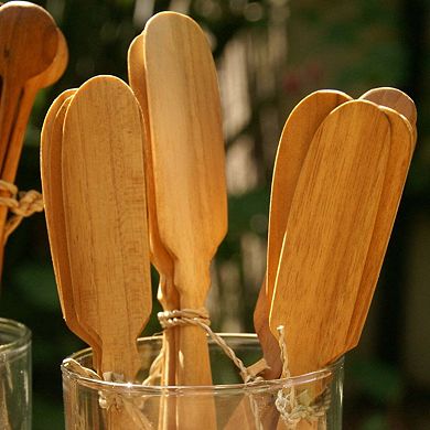 Teak Butter Knives Set of 4