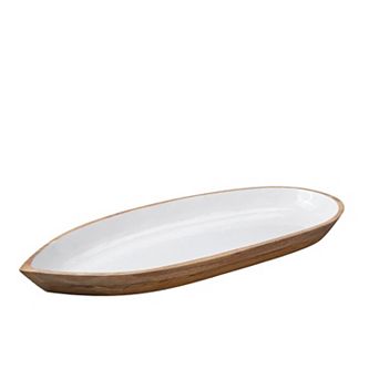 Madras Oval Oversized Dish