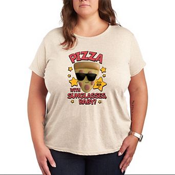 Plus Size Disney / Pixar's Toy Story 5 "Pizza with Sunglasses, Baby!" Graphic Tee