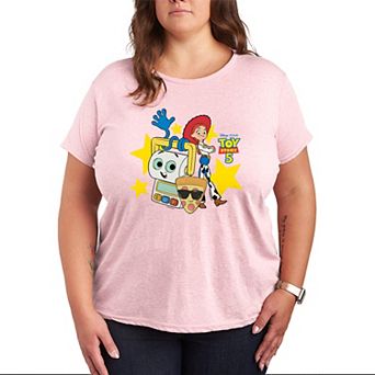 Plus Size Disney / Pixar's Toy Story 5 Smarty Pants & Jessie Graphic Tee