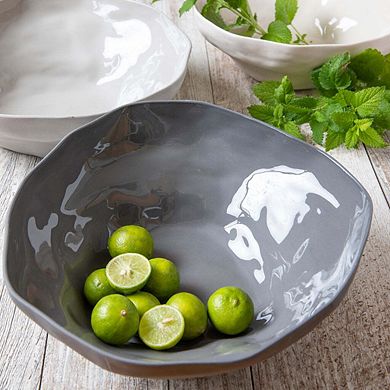 Tam Stoneware Small Serving Bowl
