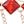 Gold Tone Red