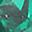 Silver Tone Green
