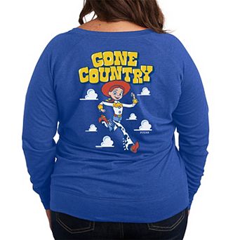 Plus Size Disney / Pixar's Toy Story Jessie "Gone Country" French Terry Long Sleeve Tee