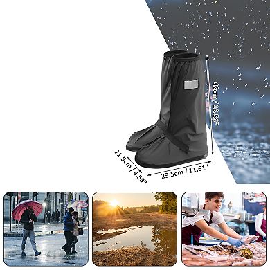 Long Tube Rain Shoe Covers for Women Men 1 Pair