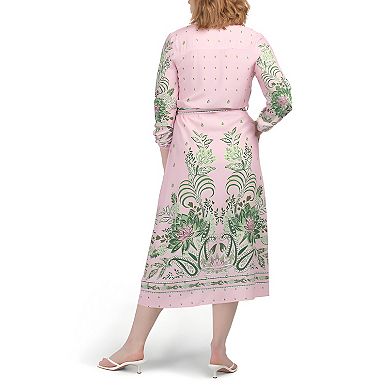 Feminine Shirt Maxi Dress