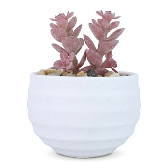 Gothic Humanoid Artificial Succulent Sitting Person Mini Faux Greenery for Shelf Desk