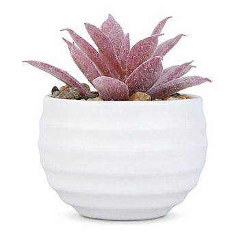 Gothic Humanoid Artificial Succulent Sitting Person Mini Faux Greenery for Shelf Desk