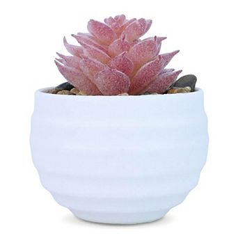 Gothic Humanoid Artificial Succulent Sitting Person Mini Faux Greenery for Shelf Desk