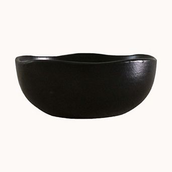 Serving Bowl Wavy Edge Ceramic