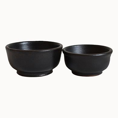 Pinch Bowl Terracotta Stoneware