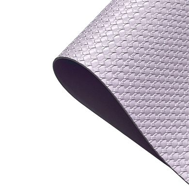 Dainty Home Montclair Reversible Premium Faux Leather 12" x 18" Rectangular Placemats Set of 4