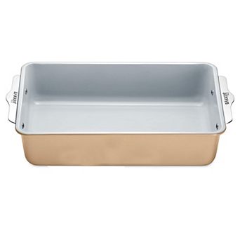 Ceramic Nonstick Roaster Pan, Aluminized Steel, PFOA & PFAS Free, Heavy-Duty
