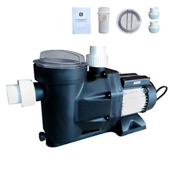 1.5 HP Swimming Pool Pump 220V 1100W, Single Speed Above Ground and Inground Pool Pump