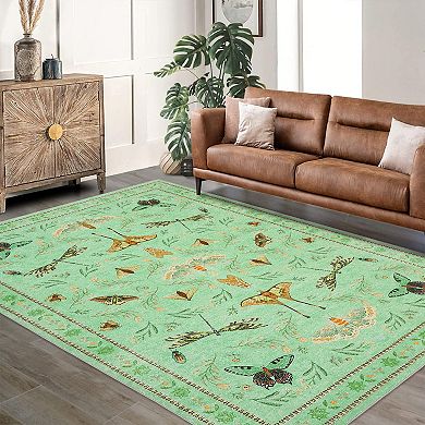 Soft Modern Area Rug for Living Room & Bedroom Comfortable Carpet Home Decor