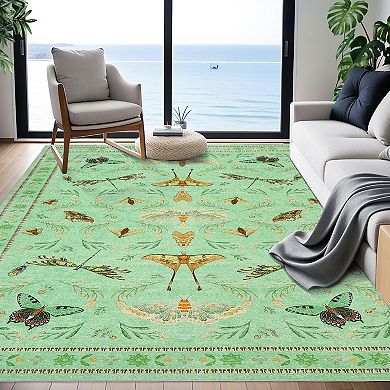 Soft Modern Area Rug for Living Room & Bedroom Comfortable Carpet Home Decor
