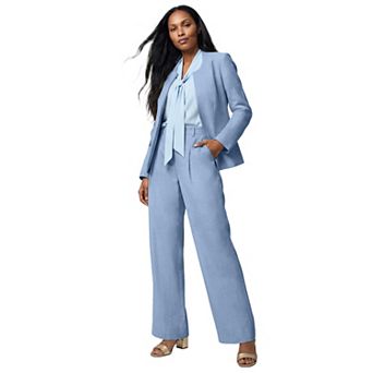 Jessica London Women's Plus Size Linen Lady Jacket