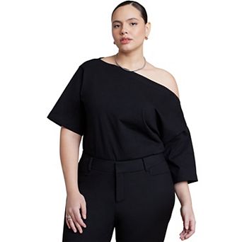 ELOQUII Women's Plus Size Slouchy Tee