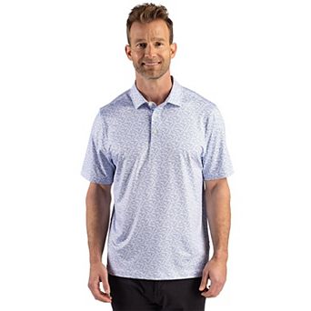 Cutter & Buck Pike Recycled Fern Print Mens Polo
