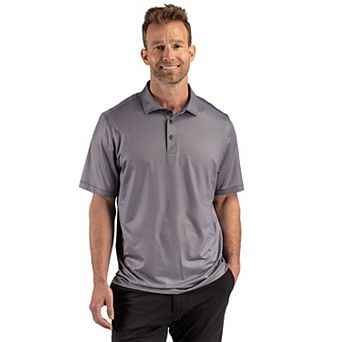 Cutter & Buck Pike Recycled Lattice Print Mens Polo