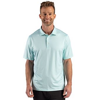 Cutter & Buck Pike Recycled Lattice Print Mens Polo