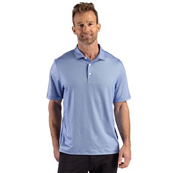 Cutter & Buck Pike Recycled Lattice Print Mens Polo