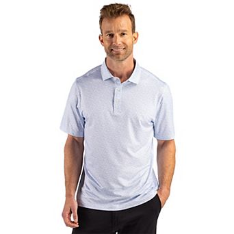 Cutter & Buck Pike Recycled Fern Print Mens Big & Tall Polo