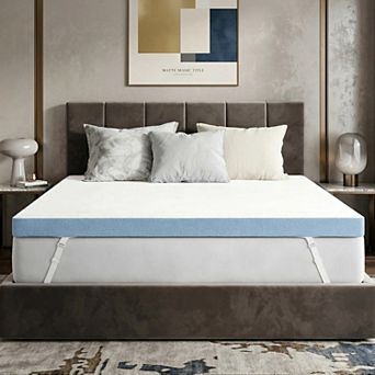 Maxspeed 3 Inch Firm Mattress Topper, Memory Foam Mattress Pad, Removable Cover