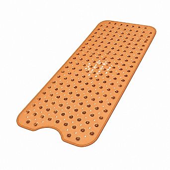 Smarkslabs Extra Large Non Slip Vinyl Bath Mat Suction Cups Washable