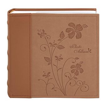 Faux Leather Photo Album 200 4x6 Photos Memo Writing Space Wedding Family Gift