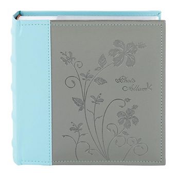 Faux Leather Photo Album 200 4x6 Photos Memo Writing Space Wedding Family Gift