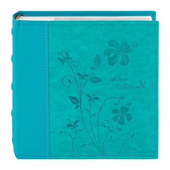 Faux Leather Photo Album 200 4x6 Photos Memo Writing Space Wedding Family Gift