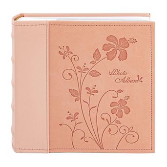 Faux Leather Photo Album 200 4x6 Photos Memo Writing Space Wedding Family Gift