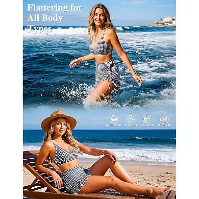 Retro Style Bikini Two Piece
