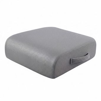 Extra Thick Memory Foam Chair Cushion Non Slip Portable Booster Seat with Handle
