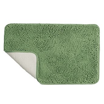 Bathroom Rugs, Extra Soft Absorbent Chenille Bath Rugs, Rubber Backing Quick Dry, Machine Washable
