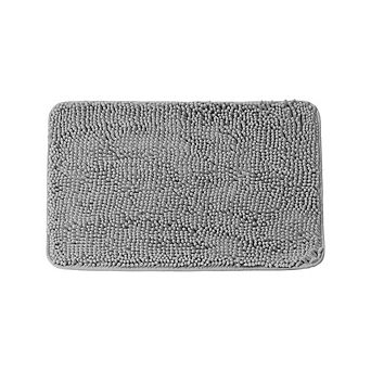 Bathroom Rugs, Extra Soft Absorbent Chenille Bath Rugs, Rubber Backing Quick Dry, Machine Washable
