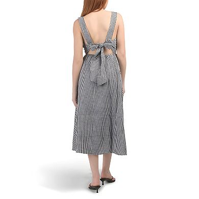 Timeless Checked Long Dress