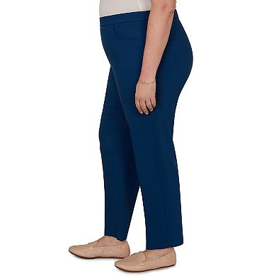 Plus Size Alfred Dunner Stretch Short Length Pants