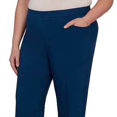 Plus Size Alfred Dunner Stretch Short Length Pants
