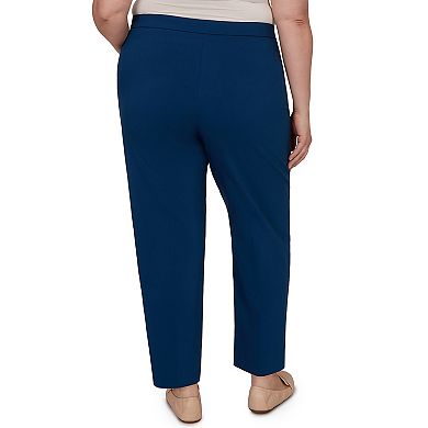 Plus Size Alfred Dunner Stretch Short Length Pants