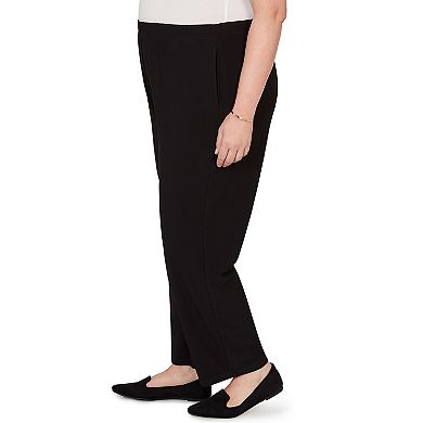 Plus Size Alfred Dunner Soft Crepe Pull-On Pants