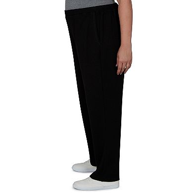 Plus Size Alfred Dunner Brushed Heather Pull-On Pants