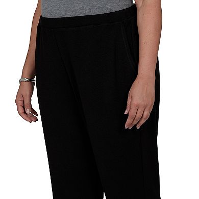 Plus Size Alfred Dunner Brushed Heather Pull-On Pants