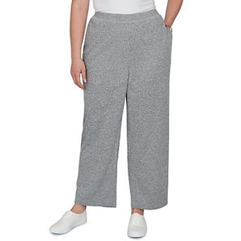 Plus Size Alfred Dunner Brushed Heather Pull-On Pants
