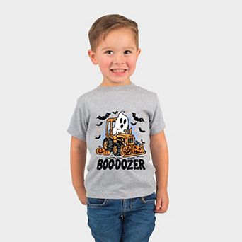 Boodozer Pumpkins - Toddler Short Sleeve Graphic T-Shirt