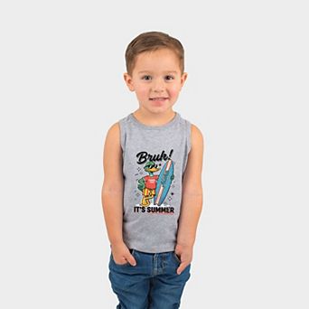 Bruh! It's Summer Duck - Toddler Graphic Tank