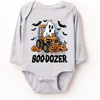 Boodozer Pumpkins - Infant Long Sleeve Bodysuit